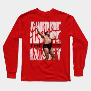 Andre The Giant Celebration Long Sleeve T-Shirt